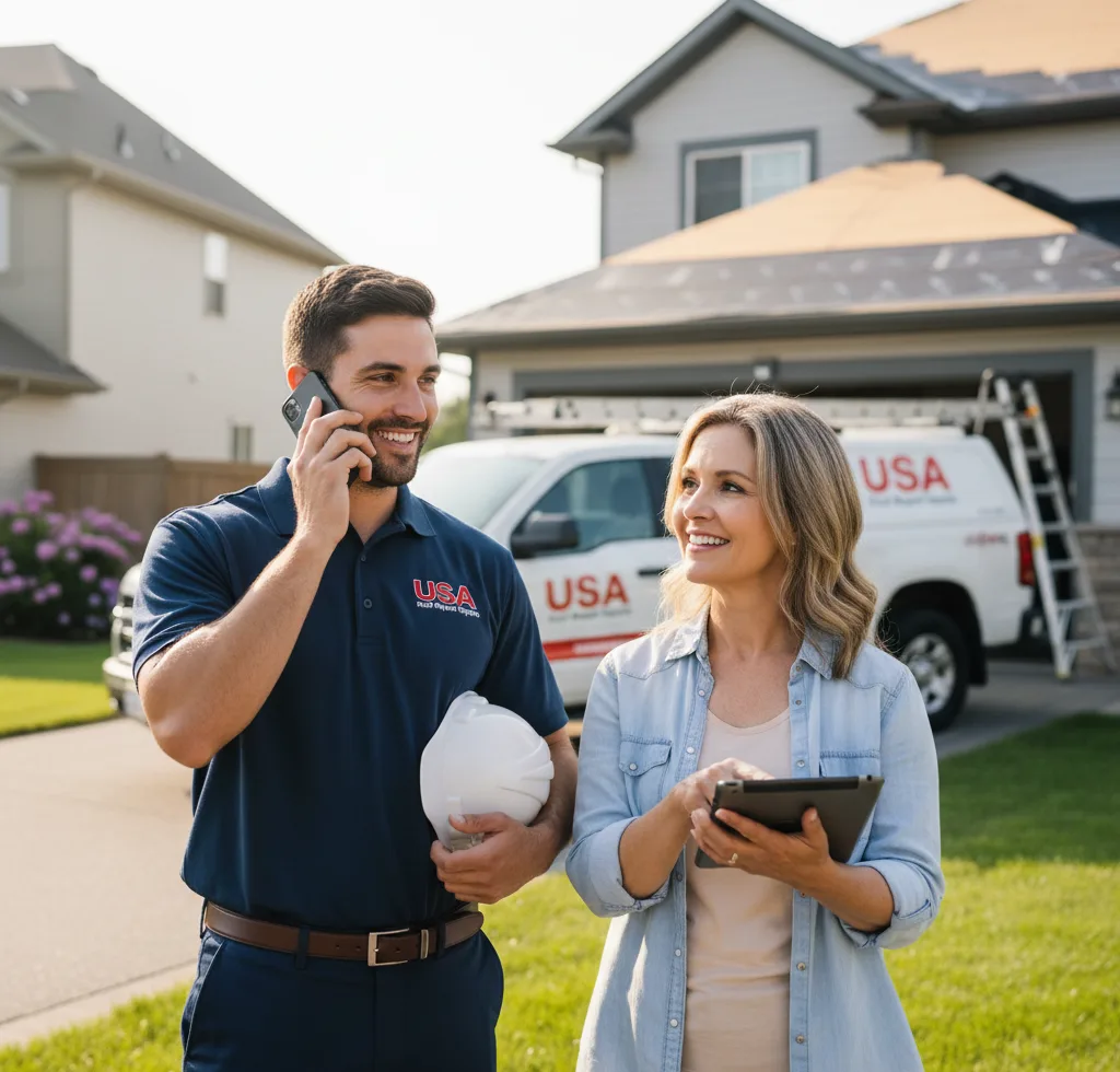 USA Roof Repair Experts customer support in Shawboro
